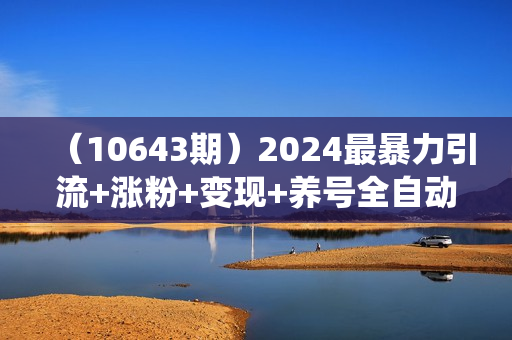 （10643期）2024最暴力引流+涨粉+变现+养号全自动系统爆粉玩法