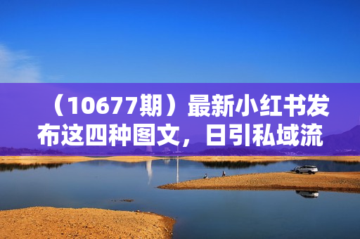 （10677期）最新小红书发布这四种图文，日引私域流量100+不成问题，