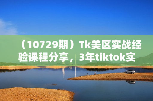 （10729期）Tk美区实战经验课程分享，3年tiktok实战经营，从0到1包你学会（29节课）
