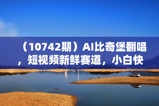 （10742期）AI比奇堡翻唱，短视频新鲜赛道，小白快速涨粉丝10W+