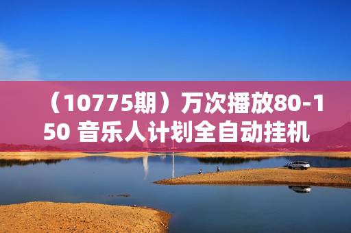 （10775期）万次播放80-150 音乐人计划全自动挂机项目