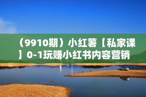 （9910期）小红薯【私家课】0-1玩赚小红书内容营销，认知篇+营销篇+实战篇（11节课）