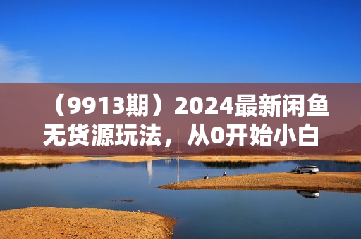 （9913期）2024最新闲鱼无货源玩法，从0开始小白快手上手，每天2小时月收入过万