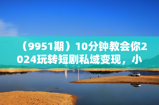 （9951期）10分钟教会你2024玩转短剧私域变现，小白也能轻松日入500+