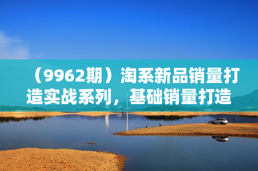 （9962期）淘系新品销量打造实战系列，基础销量打造+补单渠道分析（共8节课）