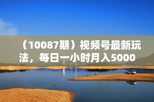 （10087期）视频号最新玩法，每日一小时月入5000+