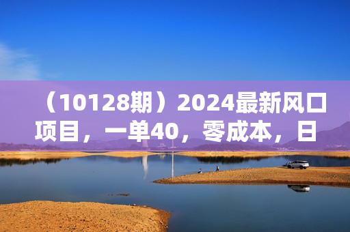 （10128期）2024最新风口项目，一单40，零成本，日入2000+，100%必赚，无脑操作