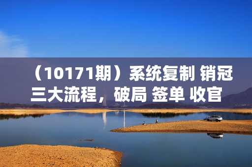 （10171期）系统复制 销冠三大流程，破局 签单 收官（38节视频课）