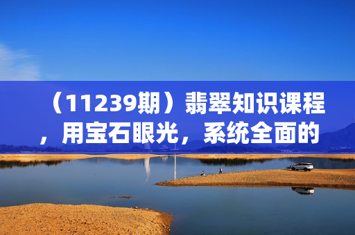 （11239期）翡翠知识课程，用宝石眼光，系统全面的看懂翡翠（22节课）