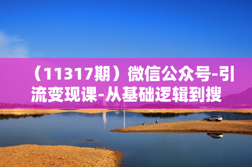 （11317期）微信公众号-引流变现课-从基础逻辑到搜一搜优化排名，被动引流轻松10w+