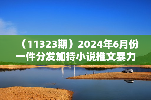 （11323期）2024年6月份一件分发加持小说推文暴力玩法 新手小白无脑操作日入1000+ 