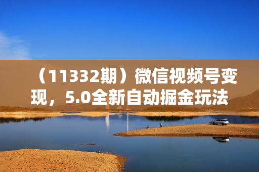 （11332期）微信视频号变现，5.0全新自动掘金玩法，日入利润2000+有手就行