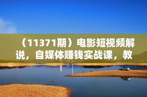 （11371期）电影短视频解说，自媒体赚钱实战课，教你做电影解说短视频，月赚1万