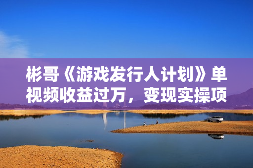 彬哥《游戏发行人计划》单视频收益过万，变现实操项目