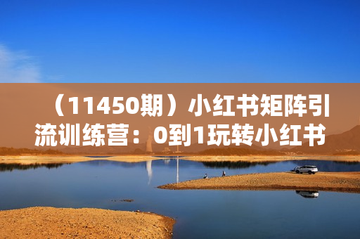 （11450期）小红书矩阵引流训练营：0到1玩转小红书流量，在小红书上分得一杯羹-14节课