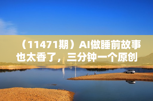 （11471期）AI做睡前故事也太香了，三分钟一个原创视频，轻松月入五位数