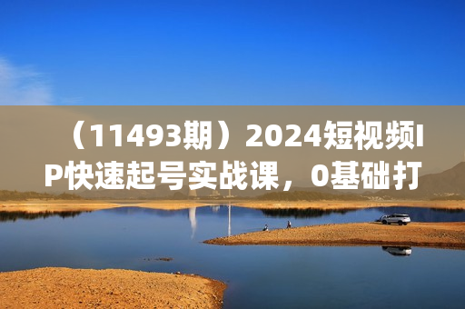 （11493期）2024短视频IP快速起号实战课，0基础打造爆款内容设计变现+粉丝运营(23节)
