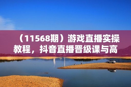 （11568期）游戏直播实操教程，抖音直播晋级课与高级课（42节）