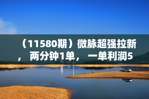 （11580期）微脉超强拉新， 两分钟1单， 一单利润5块，适合小白