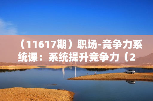 （11617期）职场-竞争力系统课：系统提升竞争力（24节-职场课）