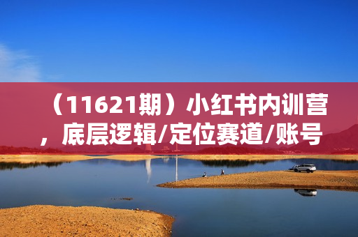 （11621期）小红书内训营，底层逻辑/定位赛道/账号包装/内容策划/爆款创作/年入百万