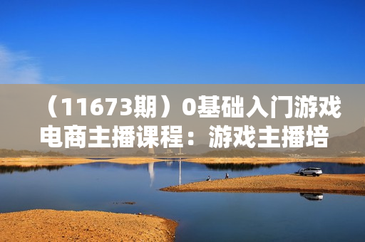 （11673期）0基础入门游戏电商主播课程：游戏主播培训打包下载（23节）