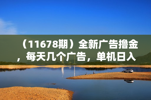 （11678期）全新广告撸金，每天几个广告，单机日入20-30无需养机，0门槛0投入