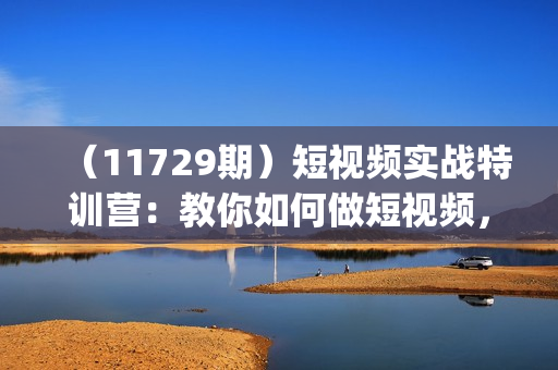 （11729期）短视频实战特训营：教你如何做短视频，各行业如何获客，如何变现 (60节)
