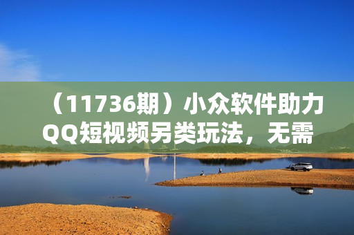 （11736期）小众软件助力QQ短视频另类玩法，无需剪辑轻松日赚500-800元（支持矩阵