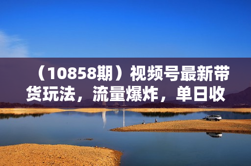 （10858期）视频号最新带货玩法，流量爆炸，单日收益1000＋，0粉也能做！