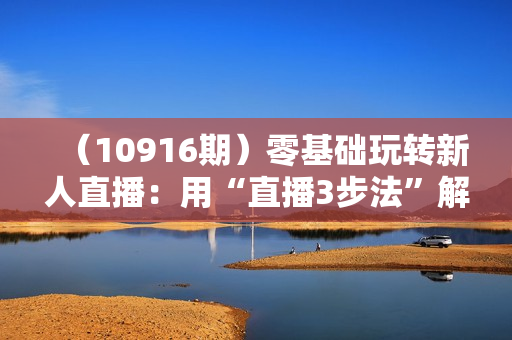 （10916期）零基础玩转新人直播：用“直播3步法”解决入局 直播全流程问题