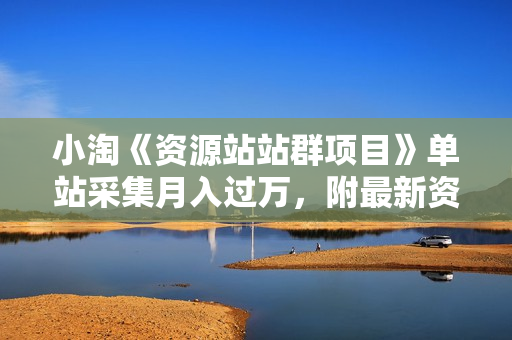 小淘《资源站站群项目》单站采集月入过万，附最新资源站源码+详细教程