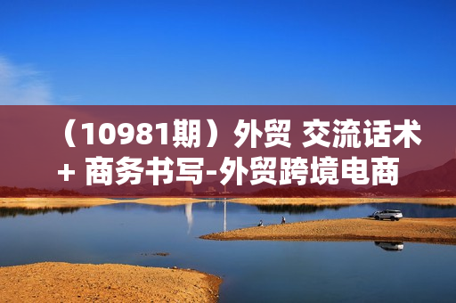（10981期）外贸 交流话术+ 商务书写-外贸跨境电商教程（56节课）
