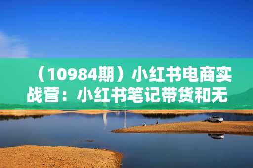 （10984期）小红书电商实战营：小红书笔记带货和无人直播，24年6月新课