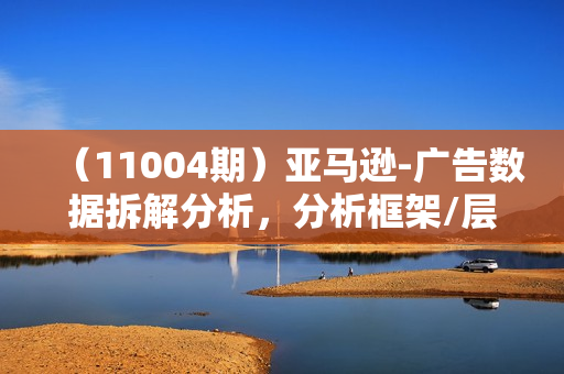 （11004期）亚马逊-广告数据拆解分析，分析框架/层级优化/打法技巧（8节课）