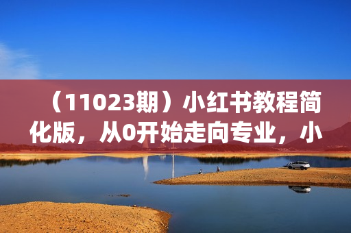 （11023期）小红书教程简化版，从0开始走向专业，小红书-主理人培养计划 (13节)