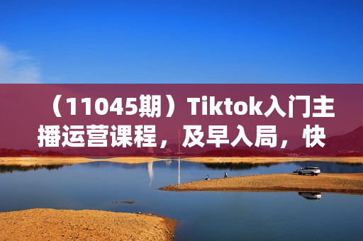 （11045期）Tiktok入门主播运营课程，及早入局，快人一步（11节）
