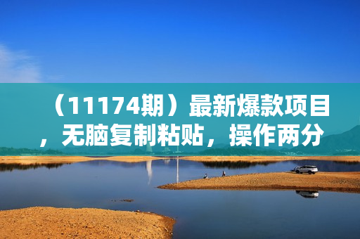 （11174期）最新爆款项目，无脑复制粘贴，操作两分钟收益八元钱，无限操作执行就有