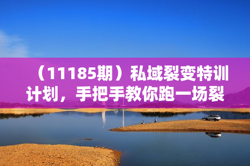 （11185期）私域裂变特训计划，手把手教你跑一场裂变活动（4节课）
