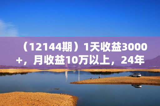（12144期）1天收益3000+，月收益10万以上，24年8月份爆火项目