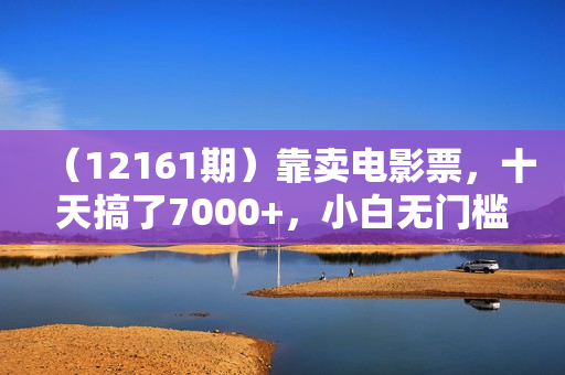 （12161期）靠卖电影票，十天搞了7000+，小白无门槛上手，零投入！