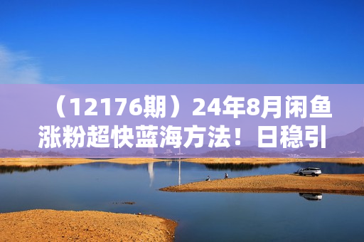 （12176期）24年8月闲鱼涨粉超快蓝海方法！日稳引300+创业粉，日五位数变现，轻松