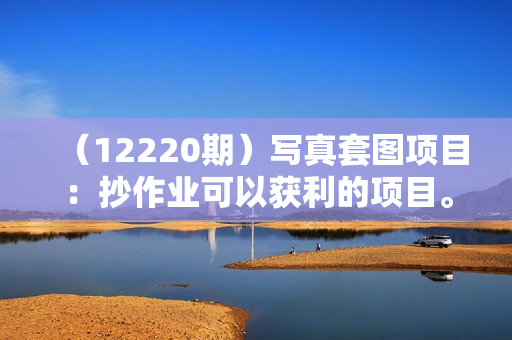 （12220期）写真套图项目：抄作业可以获利的项目。招代理，招会员，无限裂变变现