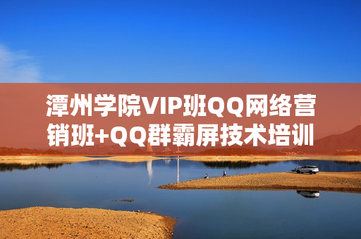 潭州学院VIP班QQ网络营销班+QQ群霸屏技术培训