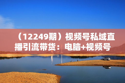 （12249期）视频号私域直播引流带货：电脑+视频号，私域变现，精准复购，月入过万