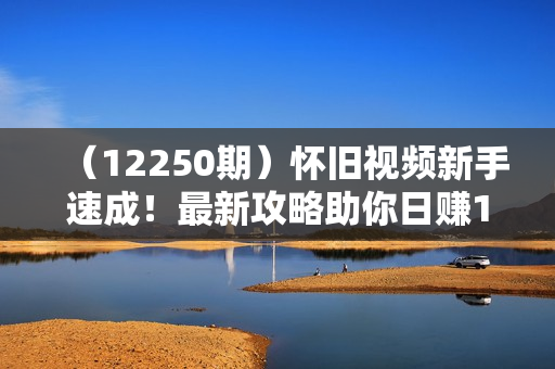（12250期）怀旧视频新手速成！最新攻略助你日赚1000+，轻松超车赚不停