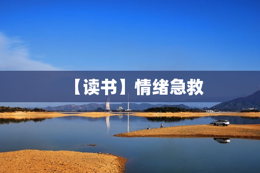 【读书】情绪急救