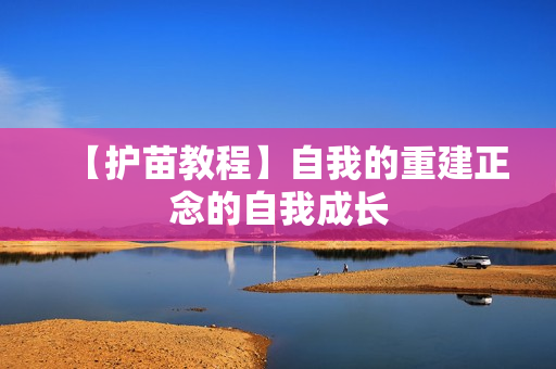 【护苗教程】自我的重建正念的自我成长