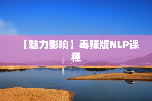 【魅力影响】毒辣版NLP课程