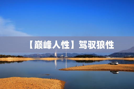 【巅峰人性】驾驭狼性